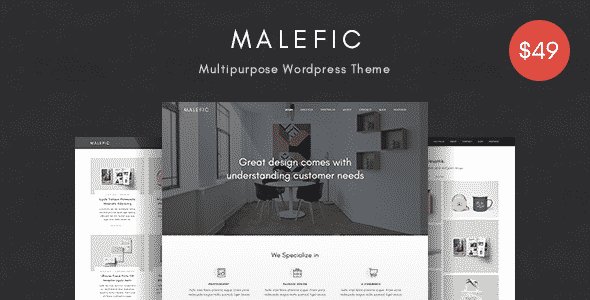 Tema Malefic - Template WordPress