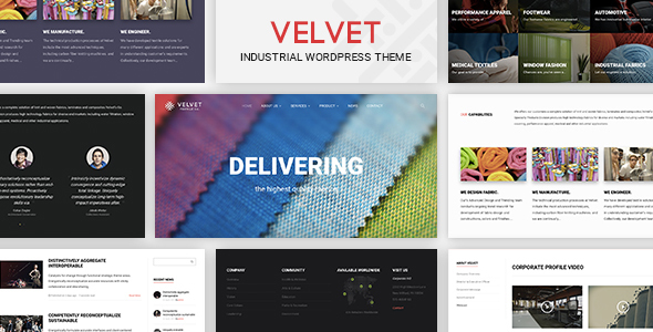 Tema Velvet - Template WordPress