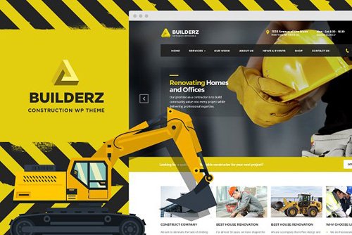 Tema Builderz - Template WordPress