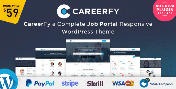 Tema Careerfy - Template WordPress