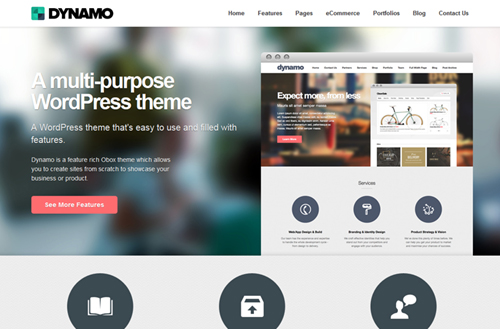Tema Dynamo - Template WordPress