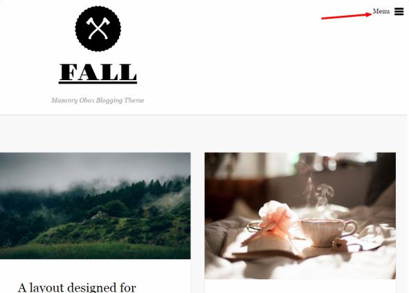 Tema Fall - Template WordPress