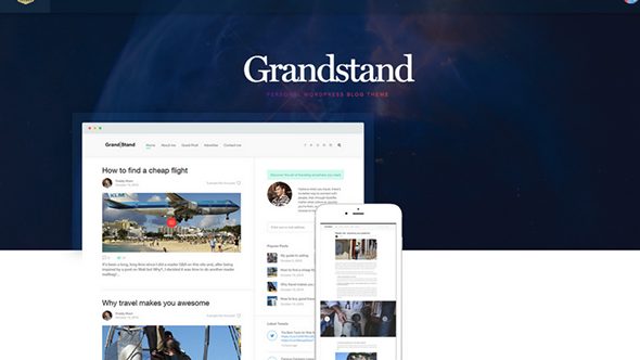 Tema GrandStand Teslathemes - Template WordPress