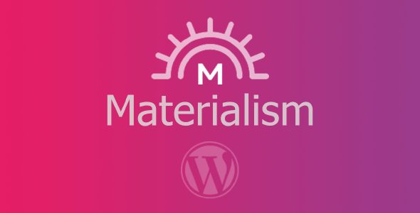 Tema Materialism - Template WordPress