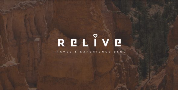 Tema Relive - Template WordPress