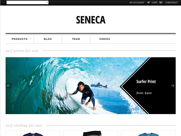 Tema Seneca - Template WordPress