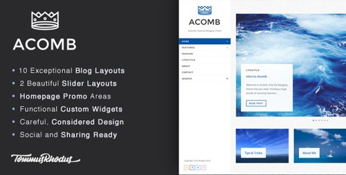 Tema Acomb - Template WordPress