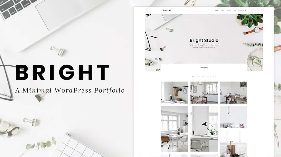 Tema Bright - Template WordPress