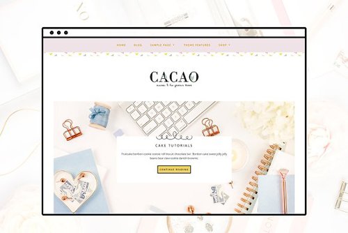 Tema Cacao - Template WordPress