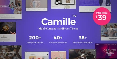 Tema Camille - Template WordPress
