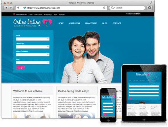 Tema Dating PremiumPress - Template WordPress