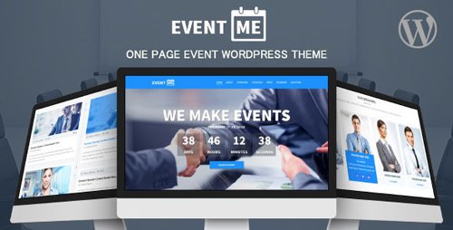 Tema EventMe - Template WordPress