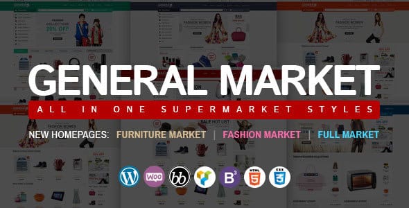 Tema General Market - Template WordPress