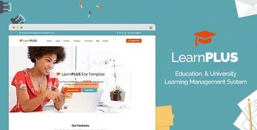 Tema LearnPlus - Template WordPress