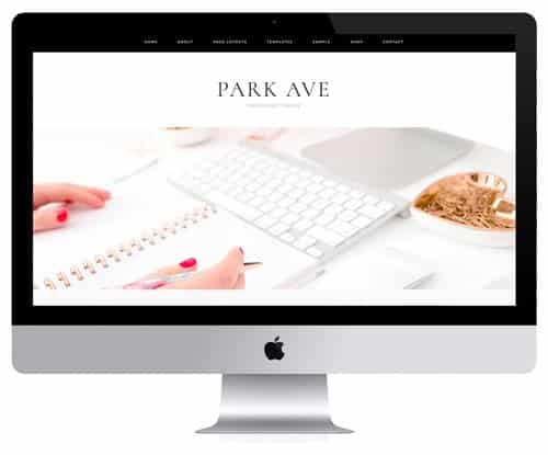 Tema Park Ave - Template WordPress