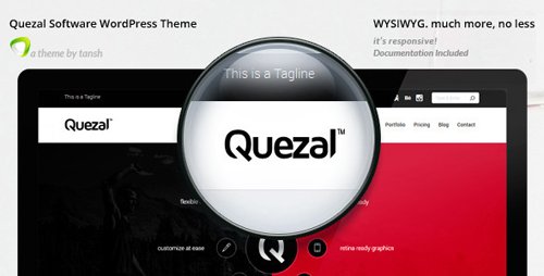 Tema Quezal - Template WordPress