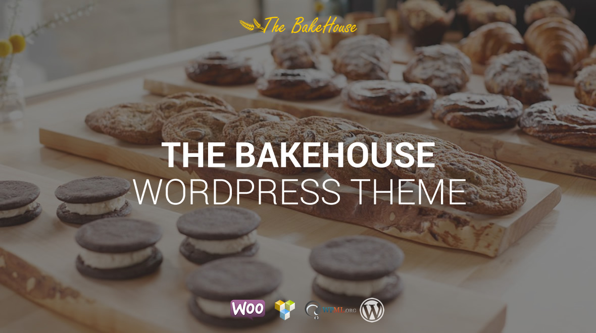 Tema The Bakehouse - Template WordPress