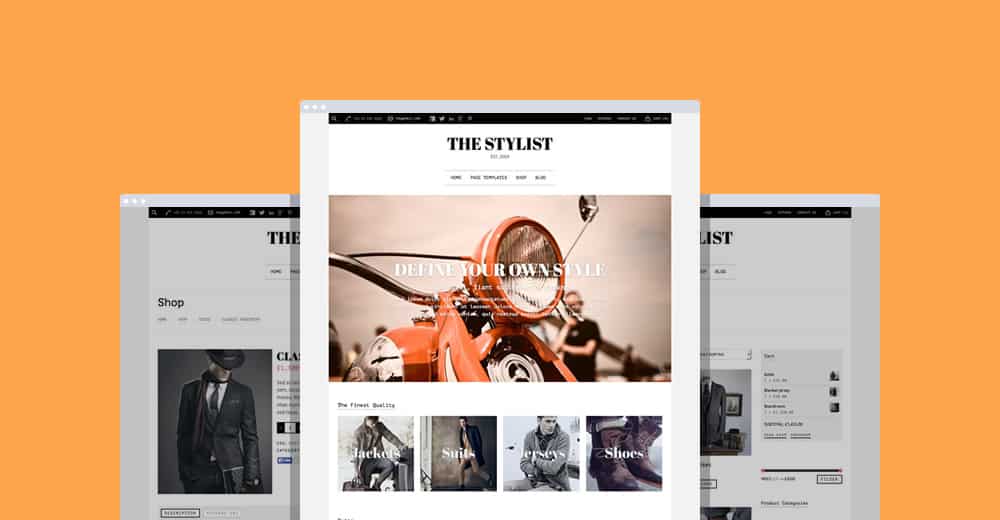 Tema The Stylist - Template WordPress