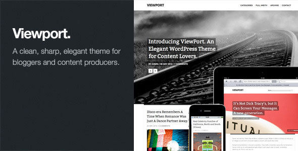 Tema ViewPort - Template WordPress