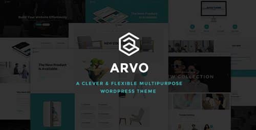 Tema Arvo - TEmplate WordPress