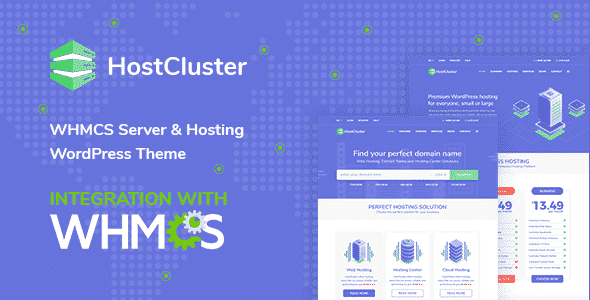 Tema HostCluster - Template WordPress
