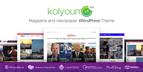 Tema Kolyoum - Template WordPress
