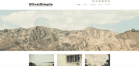 Tema UltraSimple - Template WordPress