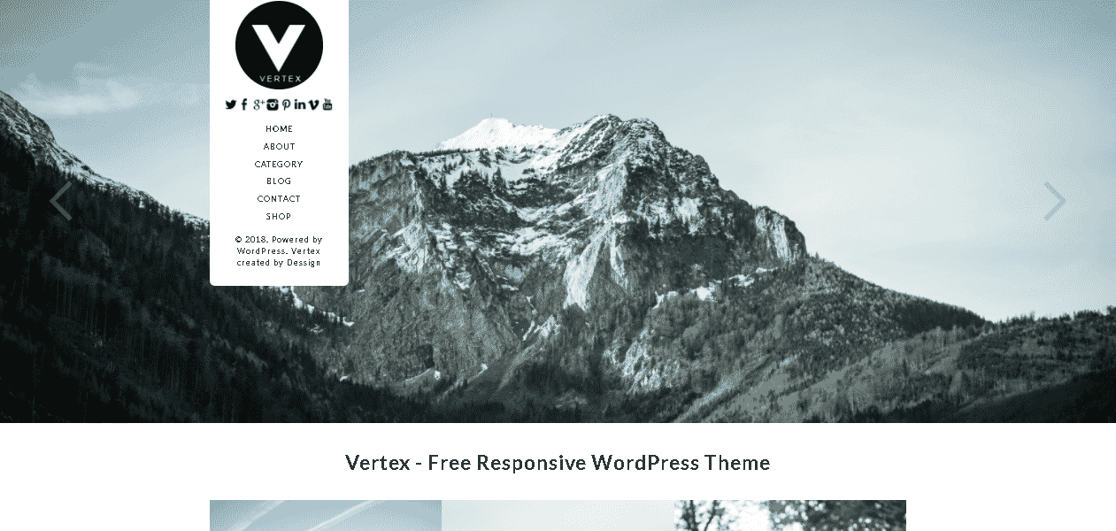 Tema Vertex Premium - Template WordPress