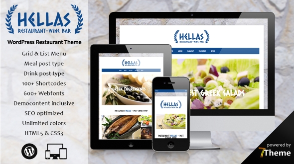 Tema Hellas - TEmplate WordPress