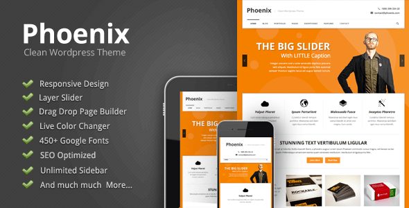 Tema Phoenix - Template WordPress