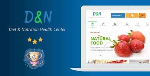 Tema Diet and Nutrition Health Center - Template WordPress
