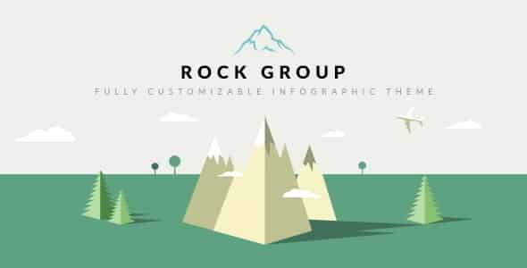 Tema Rock Group - Template WordPress