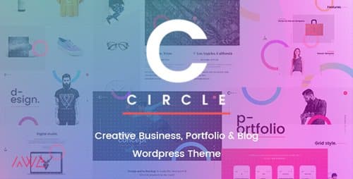 Tema Circle Awethemes - Template WordPress