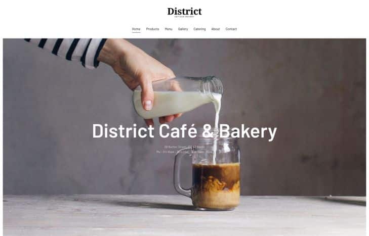 Tema District YooTheme - Template WordPress
