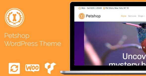 Tema Petshop Visualmodo - Template WordPress