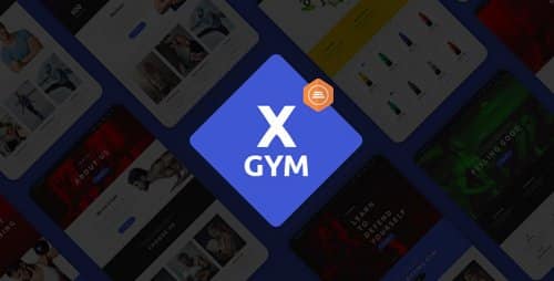 Tema X-Gym - Template WordPress