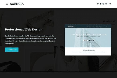 Tema Agencia - Template WordPress