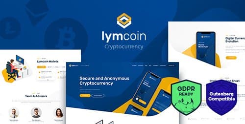 Tema LymCoin - Template WordPress