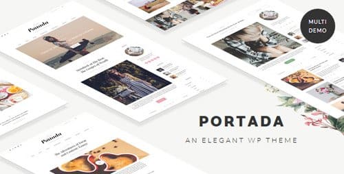 Tema Portada - Template WordPress