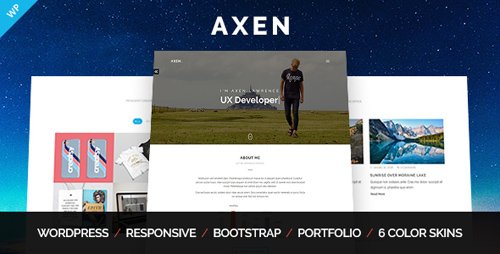 Tema Axen - Template WordPress