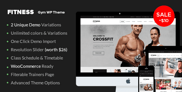 Tema Fitness SkatDesign - Template WordPress