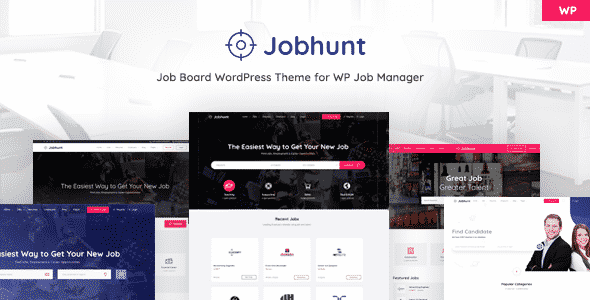 Tema JobHunt - Template WordPress