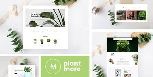 Tema Plantmore - Template WordPress
