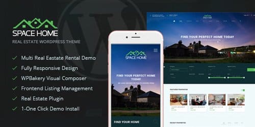 Tema Space Home - Template WordPress