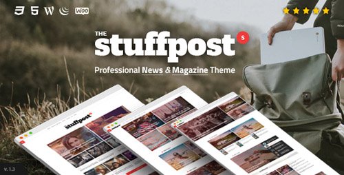 Tema Stuffpost - Template WordPress