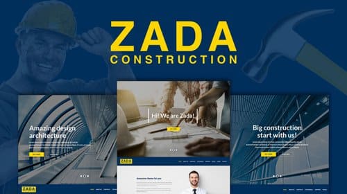 Tema Zada - Template WordPress