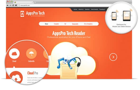 Tema AppsPro Tech - Template WordPress