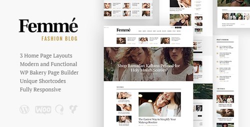 Tema Femme AncoraThemes - Template WordPress