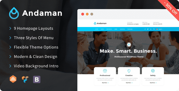 Tema Andaman - Template WordPress