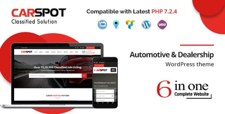 Tema CarSpot - Template WordPress
